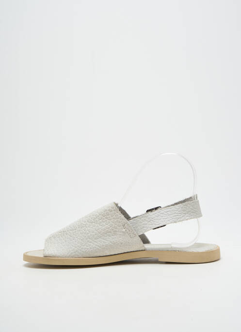 Sandales/nu pieds chiquet talon plat jusqu'à 3cm gris FELMINI femme
