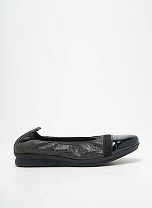 Ballerines semelle amovible talon plat jusqu'à 3cm noir HIRICA femme