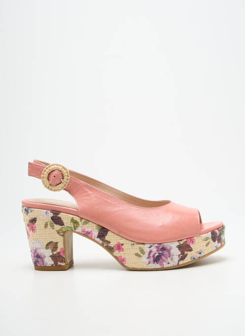 Sandales/Nu pieds rose FOLLIA DOLCE femme