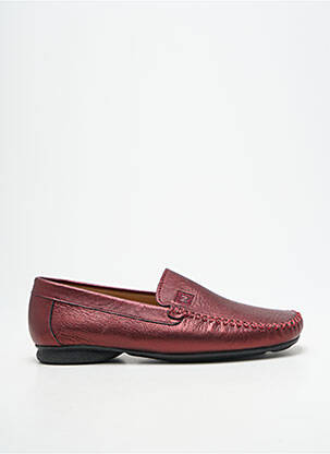Mocassins matière lisse talon plat jusqu'à 3cm violet NORDIKAS femme