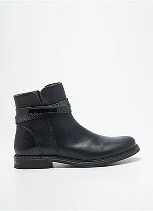 Bottines/boots semelle amovible talon bas noir BELLAMY fille