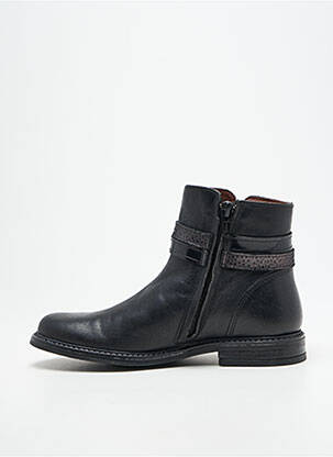 Bottines/boots semelle amovible talon bas noir BELLAMY fille