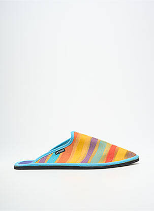 Chaussons/Pantoufles bleu LA VAGUE femme