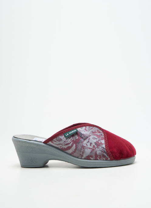 Chaussons/pantoufles bout rond talon de 4 à 6cm violet LA VAGUE femme