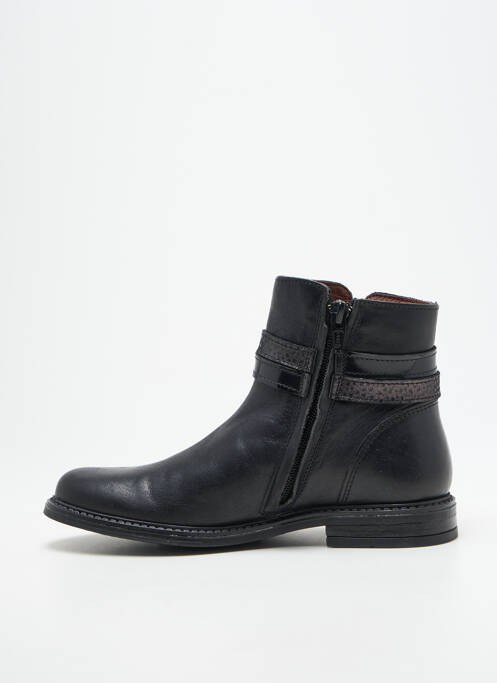 Bottines/boots semelle amovible talon bas noir BELLAMY fille