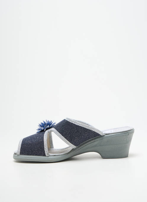 Chaussons/Pantoufles argent LA VAGUE femme