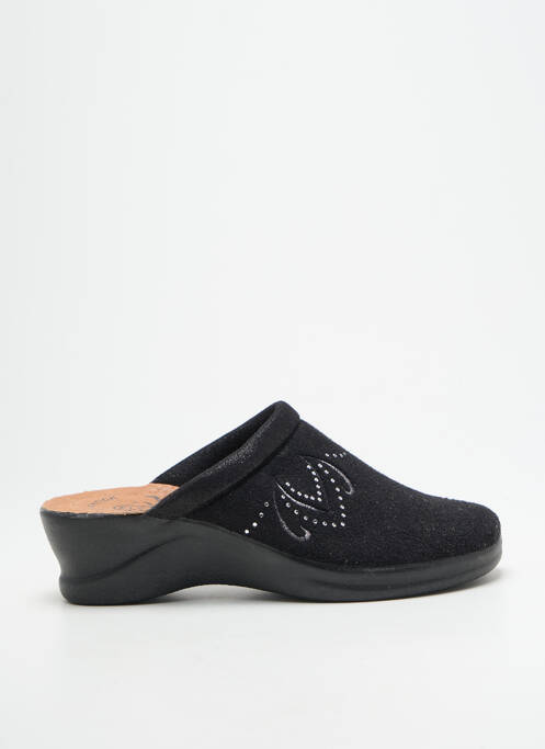 Chaussons/Pantoufles noir FLY FLOT femme