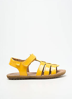 Spartiates bout ouvert jaune NATURINO enfant