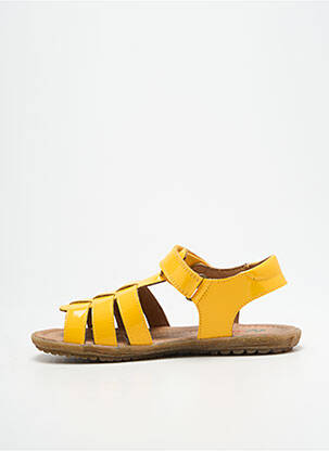 Spartiates bout ouvert jaune NATURINO enfant