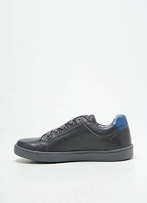Baskets semelle amovible bout rond bleu BELLAMY garçon
