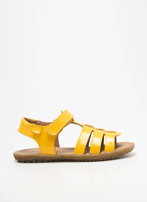 Spartiates bout ouvert jaune NATURINO enfant