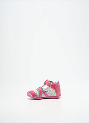Bottillons fermeture boucle(s) bout rond rose GBB fille