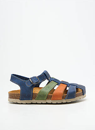Sandales/nu pieds type de semelle anatomique bout rond bleu LA VAGUE garçon