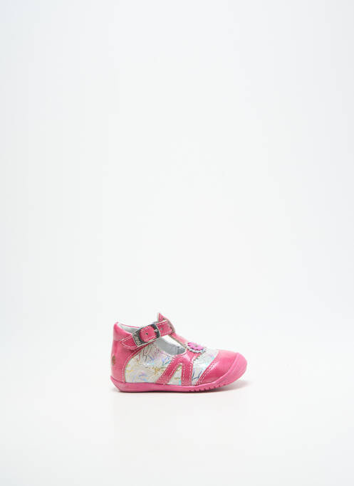 Bottillons fermeture boucle(s) bout rond rose GBB fille