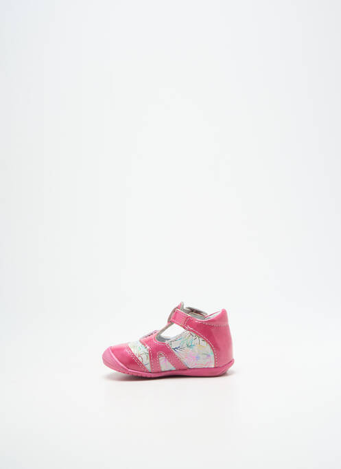 Bottillons fermeture boucle(s) bout rond rose GBB fille