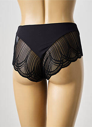 Culotte tissage satiné noir MARIE JO femme