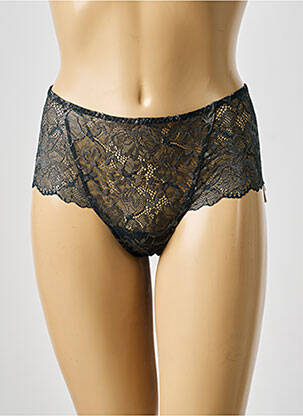 Culotte effet matière satinée vert MARIE JO femme