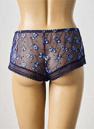 Shorty effet matière satinée bleu PRIMADONNA femme