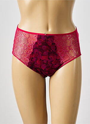 Culotte tissage satiné rouge MARIE JO femme