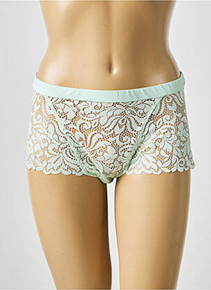 Shorty stretch vert MARIE JO femme