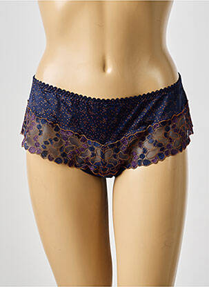 Culotte tissage satiné bleu PRIMADONNA femme