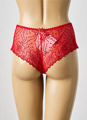 Culotte effet matière satinée rouge MARIE JO femme
