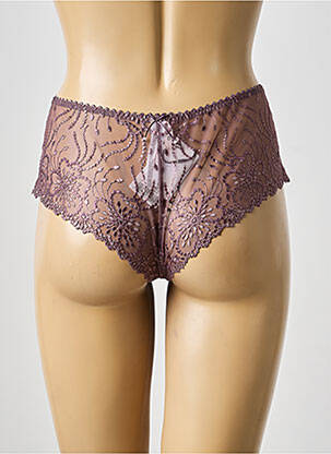 Culotte effet matière satinée violet MARIE JO femme