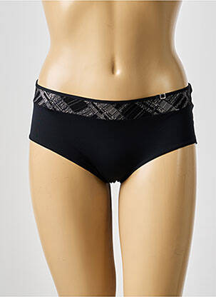 Culotte effet matière satinée noir MARIE JO femme