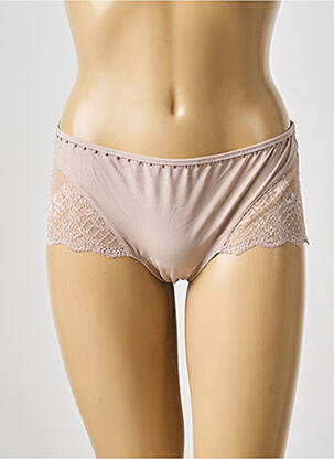Shorty tissage satiné rose MARIE JO femme