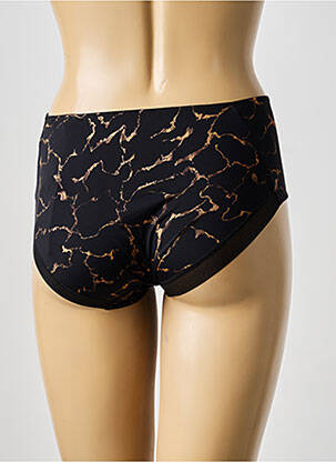 Culotte tissage satiné noir MARIE JO femme