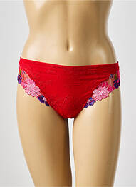 Culotte tissage satiné rouge MARIE JO femme