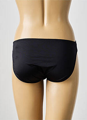 Culotte tissage satiné noir MARIE JO femme