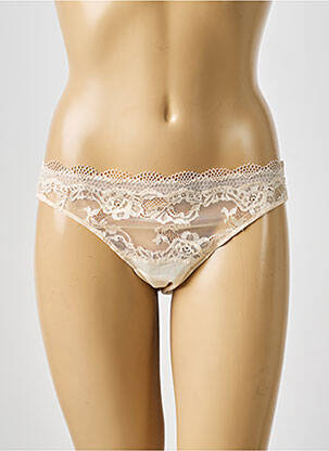 Culotte stretch beige MARIE JO femme