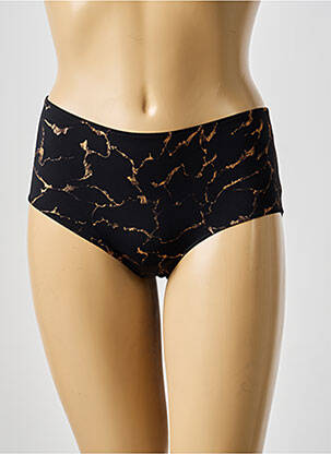 Culotte tissage satiné noir MARIE JO femme