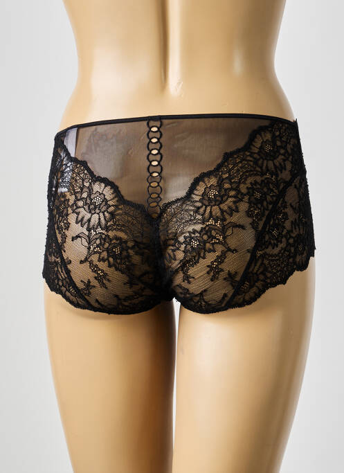 Shorty effet matière satinée noir MARIE JO femme