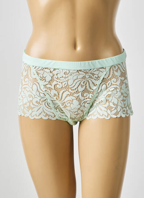 Shorty stretch vert MARIE JO femme