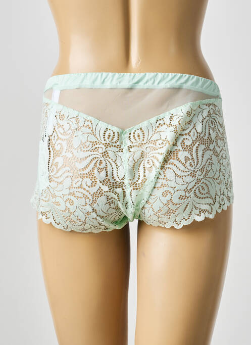 Shorty stretch vert MARIE JO femme