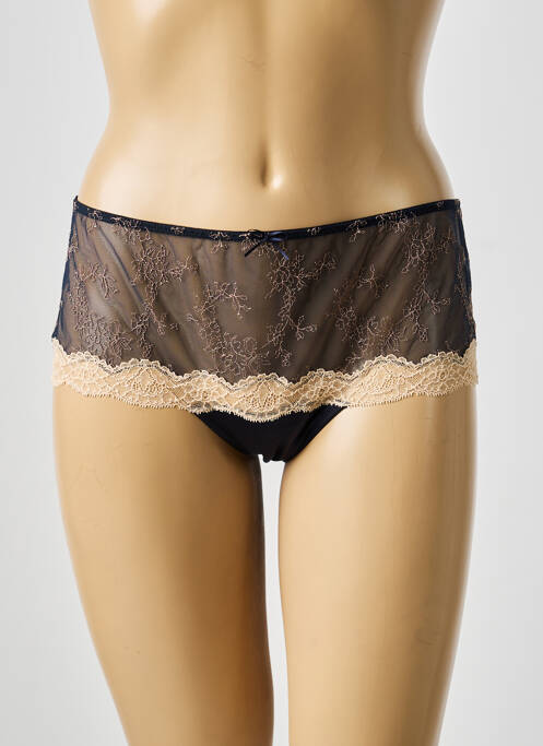 Culotte effet matière satinée noir MARIE JO femme