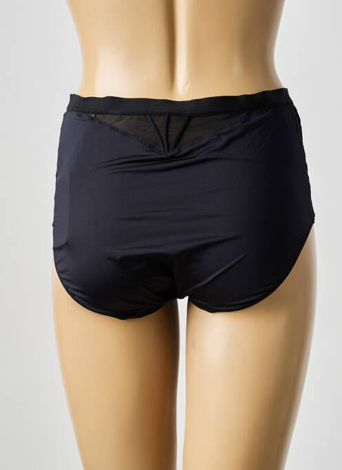 Culotte tissage satiné noir MARIE JO femme