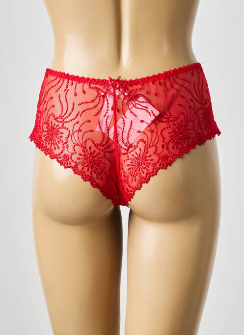 Culotte effet matière satinée rouge MARIE JO femme