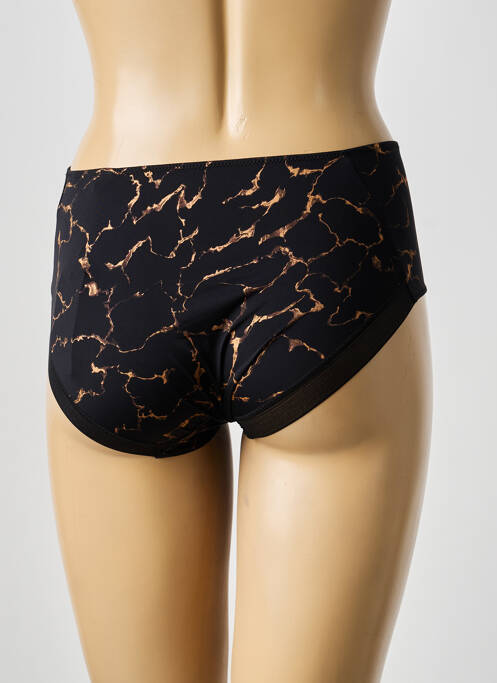 Culotte tissage satiné noir MARIE JO femme