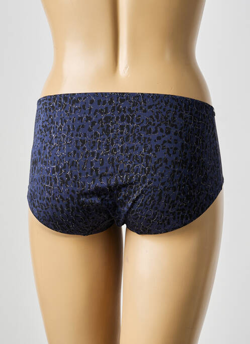 Shorty tissage satiné bleu MARIE JO femme