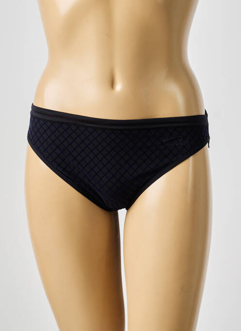 Culotte tissage satiné noir MARIE JO femme