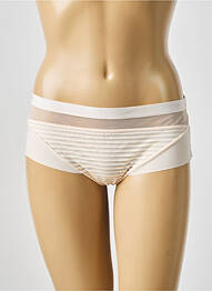 Shorty tissage satiné beige MARIE JO femme