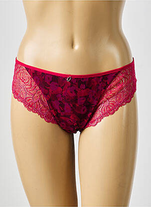 Culotte tissage satiné rouge MARIE JO femme