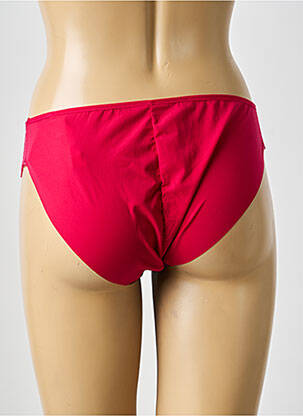 Culotte tissage satiné rouge MARIE JO femme