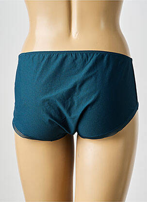 Shorty tissage satiné vert MARIE JO femme