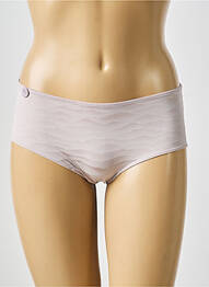 Shorty broderie ruban gris MARIE JO femme