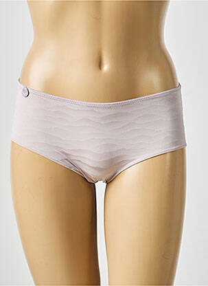 Shorty tissage satiné gris MARIE JO femme
