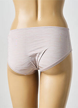 Shorty broderie ruban gris MARIE JO femme